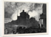 The Burning of the Pantechnicon: The Fire Seen from Belgrave Square London 1874 by Anonymous