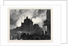 The Burning of the Pantechnicon: The Fire Seen from Belgrave Square London 1874 by Anonymous
