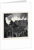 The Burning of the Pantechnicon: The Fire Seen from the Roof of Rice's Stables London 1874 by Anonymous