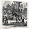 The Ashantee War: Newspaper Correspondents' Quarters in the Camp at Prah-Su 1874 by Anonymous