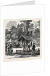 The Ashantee War: Newspaper Correspondents' Quarters in the Camp at Prah-Su 1874 by Anonymous