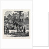 The Ashantee War: Newspaper Correspondents' Quarters in the Camp at Prah-Su 1874 by Anonymous