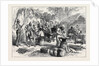 The Ashantee War: Sharpening Cutlasses in the Camp at Prah-Su 1874 by Anonymous