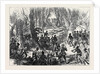 The Ashantee War: Lord Giffard and Advance Scouts on the Adansi Hills Warned by an Ashantee Priest Not to Go Forward 1874 by Anonymous