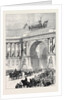 Arrival of the Emperor of Austria at St. Petersburg Russia 1874 by Anonymous