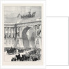 Arrival of the Emperor of Austria at St. Petersburg Russia 1874 by Anonymous