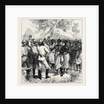 The Ashantee War: Drinking the Queen's Health in Our Camp 1874 by Anonymous