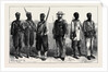 The Ashantee War: Sentries of the Different Lines of Troops in Camp at Prah-Su 1874 by Anonymous