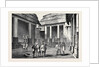 The Ashantee War: Interior of the Adansi Chief's Palace at Fomannah: English Officers Selecting Quarters 1874 by Anonymous
