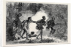 The Ashantee War: A Night Alarm 1874 by Anonymous