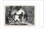The Ashantee War: A Night Alarm 1874 by Anonymous