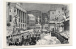 The Royal Entry Into London: The Procession at the Foot of Regent Street 1874 by Anonymous