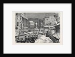 The Royal Entry Into London: The Procession at the Foot of Regent Street 1874 by Anonymous