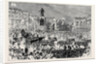 The Royal Entry Into London: The Procession Passing the Guards' Memorial Waterloo Place 1874 by Anonymous