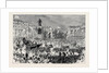 The Royal Entry Into London: The Procession Passing the Guards' Memorial Waterloo Place 1874 by Anonymous