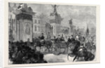 The Royal Entry Into London: The Procession at Buckingham Palace 1874 by Anonymous