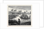 Crossing the Sweet River Near Elmina 1874 by Anonymous