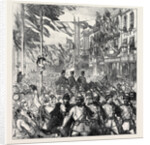 The Ashantee War: The Return Home Arrival of the 23rd Royal Welsh Fusiliers at Portsmouth 1874 by Anonymous