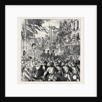The Ashantee War: The Return Home Arrival of the 23rd Royal Welsh Fusiliers at Portsmouth 1874 by Anonymous