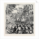 The Ashantee War: The Return Home Arrival of the 23rd Royal Welsh Fusiliers at Portsmouth 1874 by Anonymous