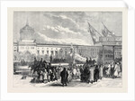 Russian Marriage Festivities: Procession of Life Boats at St. Petersburg 1874 by Anonymous