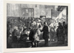 The Distress in Paris: Giving Soup to the Poor at the Charity Kitchen Rue De Sevres 1874 by Anonymous
