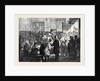 The Distress in Paris: Giving Soup to the Poor at the Charity Kitchen Rue De Sevres 1874 by Anonymous