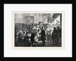 The Distress in Paris: Giving Soup to the Poor at the Charity Kitchen Rue De Sevres 1874 by Anonymous
