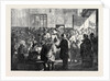 The Distress in Paris: Giving Soup to the Poor at the Charity Kitchen Rue De Sevres 1874 by Anonymous