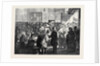 The Distress in Paris: Giving Soup to the Poor at the Charity Kitchen Rue De Sevres 1874 by Anonymous