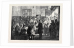 The Distress in Paris: Giving Soup to the Poor at the Charity Kitchen Rue De Sevres 1874 by Anonymous