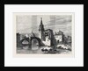 The Civil War in Spain: View in Bilbao the Church and Bridge of St. Antonio 1874 by Anonymous