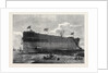 Launch of the Faraday Telegraph Cable Ship 1874 by Anonymous