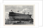 Launch of the Faraday Telegraph Cable Ship 1874 by Anonymous