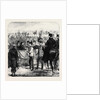 Review at Windsor: The Queen Presenting the Cross of St. Michael and St. George to Sir Garnet Wolseley 1874 by Anonymous
