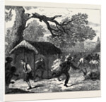 The Ashantee War: Fall of a Tree in Camp 1874 by Anonymous