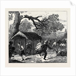The Ashantee War: Fall of a Tree in Camp 1874 by Anonymous