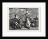 Japanese Dancing Girl Practising 1874 by Anonymous