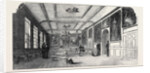 The Town-Hall, Windsor; with the Portraits of Her Majesty and His Royal Highness Prince Albert, 1852 by Anonymous