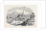 The Burmese War, the Dagon Pagoda, at Rangoon by Anonymous