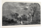 The Old Crystal Palace in Hyde Park: Site of the Transept, North-East, 1852 by Anonymous