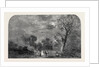 The Old Crystal Palace in Hyde Park: Site of the Transept, North-East, 1852 by Anonymous