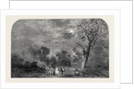 The Old Crystal Palace in Hyde Park: Site of the Transept, North-East, 1852 by Anonymous