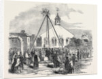 His Royal Highness Prince Albert Laying the Foundation-Stone of a New Chapel-of-Ease, at Eton. by Anonymous
