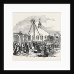 His Royal Highness Prince Albert Laying the Foundation-Stone of a New Chapel-of-Ease, at Eton. by Anonymous
