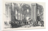 Preparations for the Funeral of the Duke of Wellington, in St. Paul's Cathedral: View in the Nave, Looking West, 1852 by Anonymous