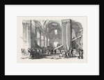 Preparations for the Funeral of the Duke of Wellington, in St. Paul's Cathedral: View in the Nave, Looking West, 1852 by Anonymous