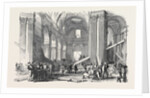 Preparations for the Funeral of the Duke of Wellington, in St. Paul's Cathedral: View in the Nave, Looking West, 1852 by Anonymous