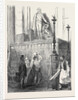 Preparations for the Funeral of the Duke of Wellington, in St. Paul's Cathedral: The Nelson Monument, 1852 by Anonymous
