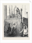 Preparations for the Funeral of the Duke of Wellington, in St. Paul's Cathedral: The Nelson Monument, 1852 by Anonymous